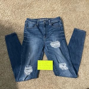 AMERICAN EAGLE SUPER HI-RISE JEGGINGS